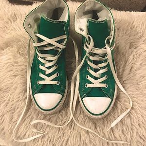 Green High Top Converse